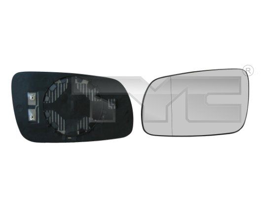 TYC 332-0014-1 Mirror Glass, exterior mirror
