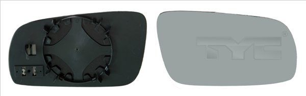 TYC 337-0253-1 Mirror Glass, exterior mirror