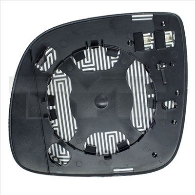 Mirror Glass, exterior mirror TYC 337-0265-1