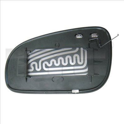 Mirror Glass, exterior mirror TYC 338-0056-1