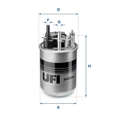 UFI 24.080.01 Fuel Filter