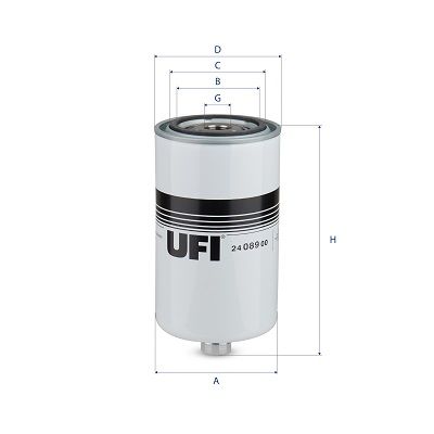 Fuel Filter UFI 24.089.00