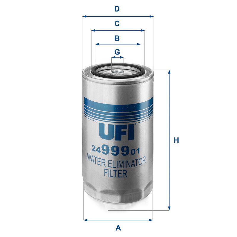 UFI 24.999.01 Fuel Filter