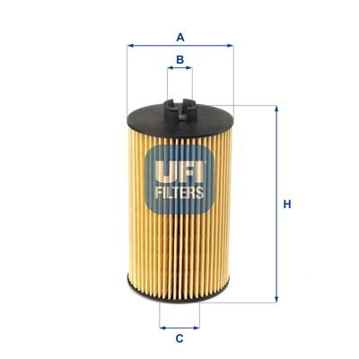 Oil Filter UFI 25.007.00
