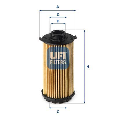 Oil Filter UFI 25.149.00