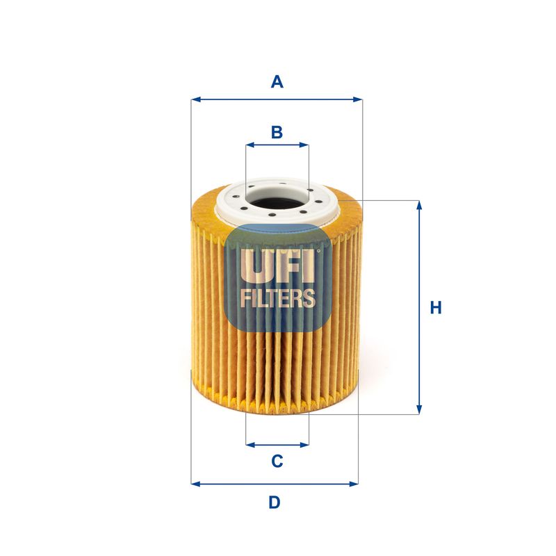 UFI 25.216.00 Oil Filter