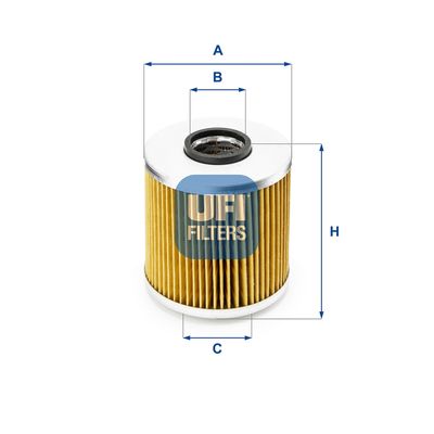 Oil Filter UFI 25.541.00