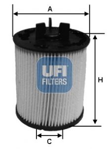 UFI 26.023.00 Fuel Filter