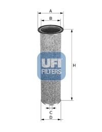 Air Filter UFI 27.C57.00