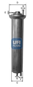 Fuel Filter UFI 31.924.00