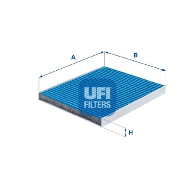 UFI 34.256.00 Filter, cabin air