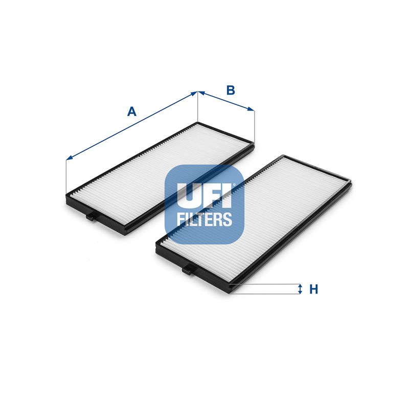 UFI 53.119.00 Filter, cabin air