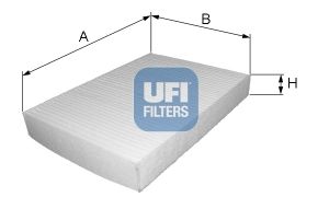 UFI 53.145.00 Filter, cabin air