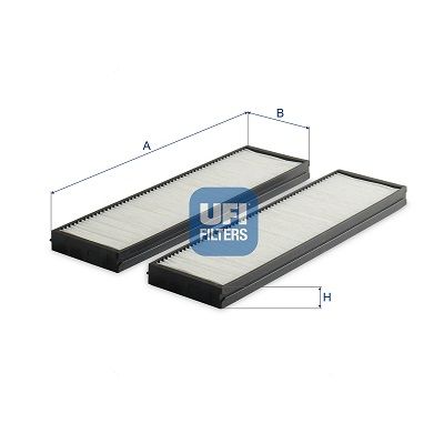 UFI 53.163.00 Filter, cabin air