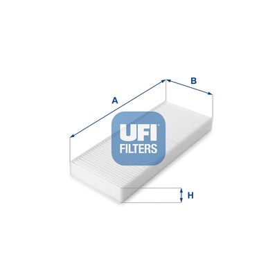 Filter, cabin air UFI 53.214.00