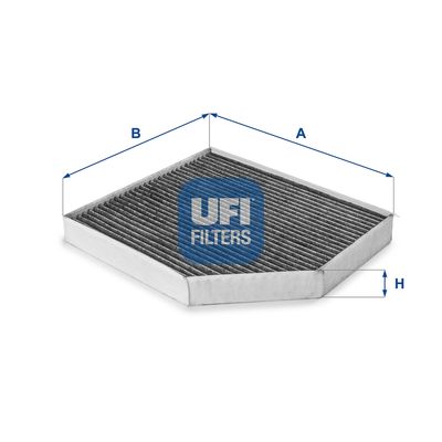 Filter, cabin air UFI 54.168.00