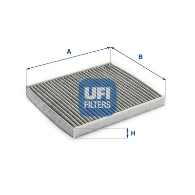 Filter, cabin air UFI 54.221.00