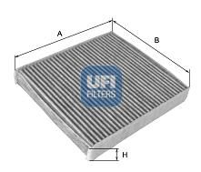 Filter, cabin air UFI 54.224.00