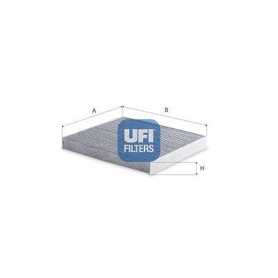 UFI 54.437.00 Filter, cabin air