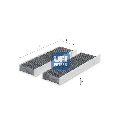 Filter, cabin air UFI 54.469.00