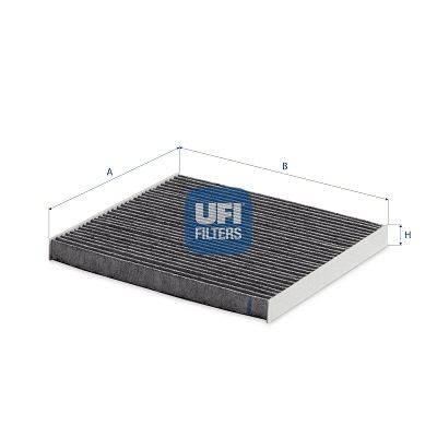 Filter, cabin air UFI 54.518.00