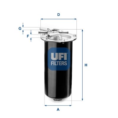 Fuel Filter UFI 55.411.01
