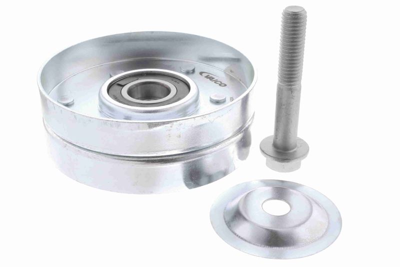 VAICO V25-0355 Deflection/Guide Pulley, V-ribbed belt