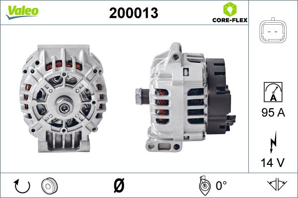 VALEO 200013 Alternator