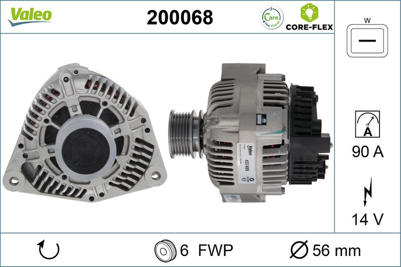 VALEO 200068 Alternator