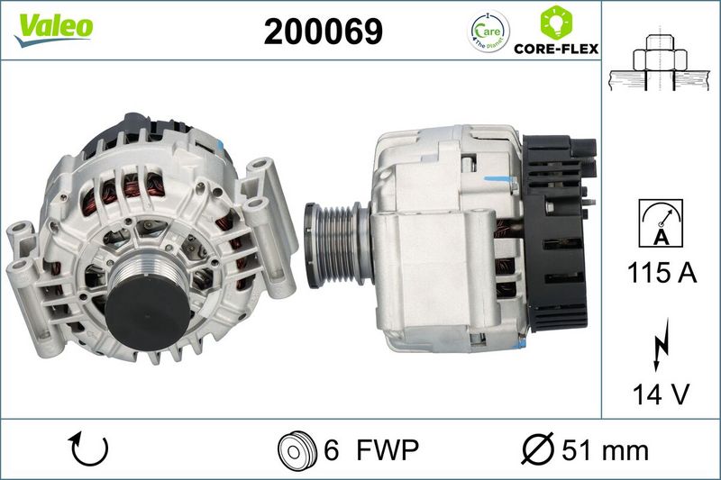 VALEO 200069 Alternator
