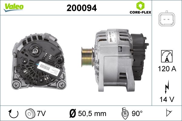 VALEO 200094 Alternator