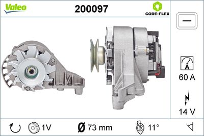Alternator VALEO 200097