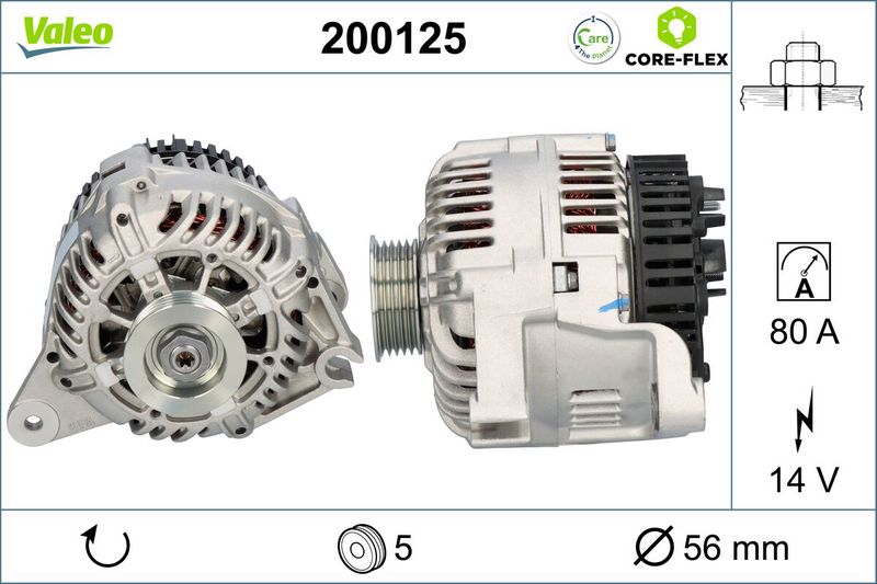 VALEO 200125 Alternator
