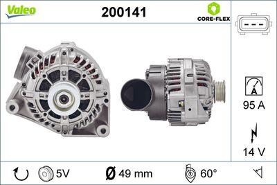 Alternator VALEO 200141