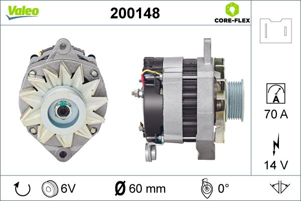VALEO 200148 Alternator