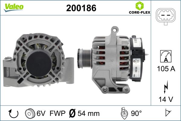 VALEO 200186 Alternator