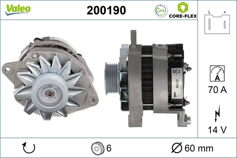VALEO 200190 Alternator