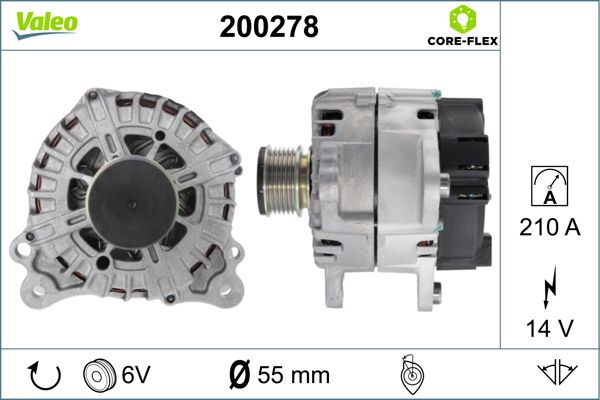 VALEO 200278 Alternator