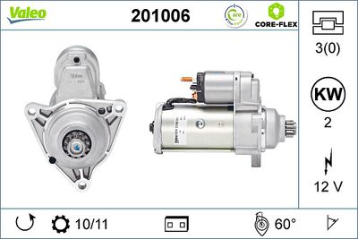 Starter VALEO 201006