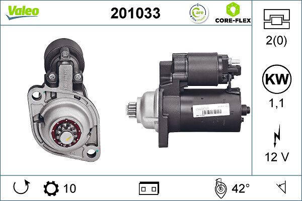 VALEO 201033 Starter