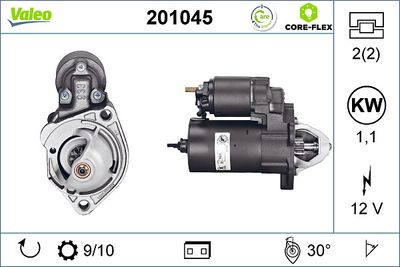 Starter VALEO 201045