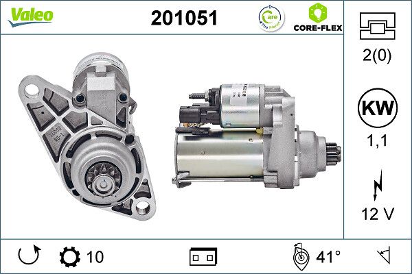 VALEO 201051 Starter