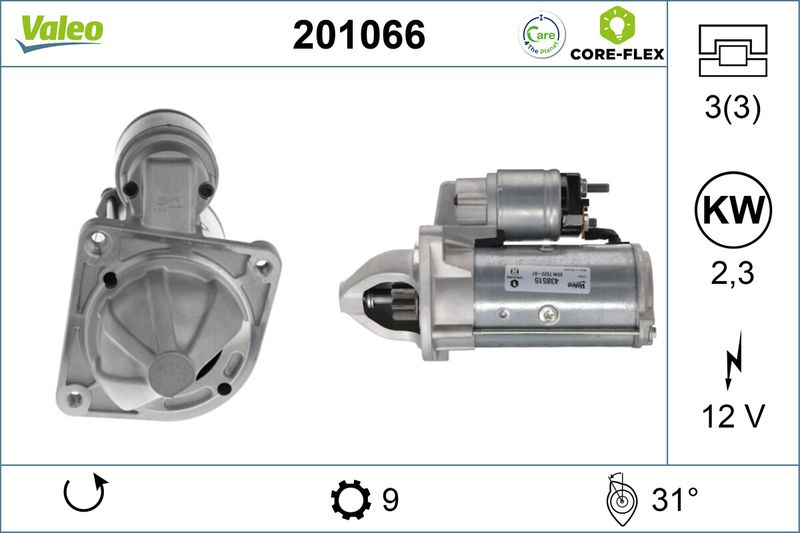 VALEO 201066 Starter