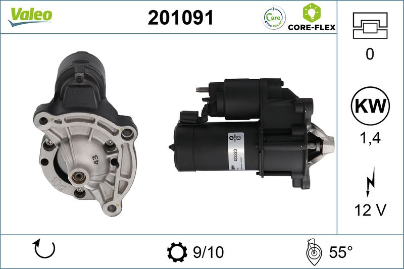 VALEO 201091 Starter