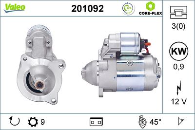 Starter VALEO 201092