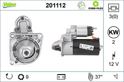 Starter VALEO 201112