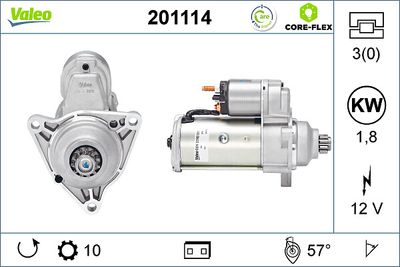 Starter VALEO 201114