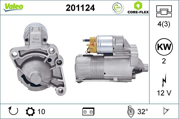VALEO 201124 Starter