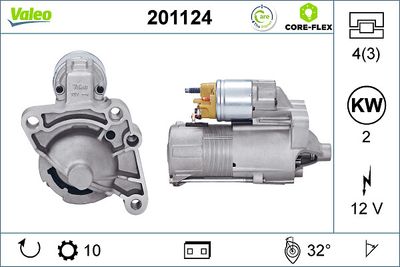 Starter VALEO 201124