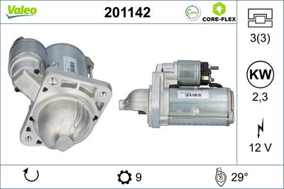 Starter VALEO 201142